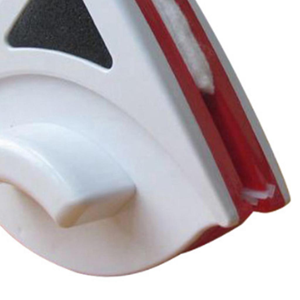 Double Sided Window Cleaner with ABS Plastic Shell Rubber Magnetic Glass Wiper for Home High Rise