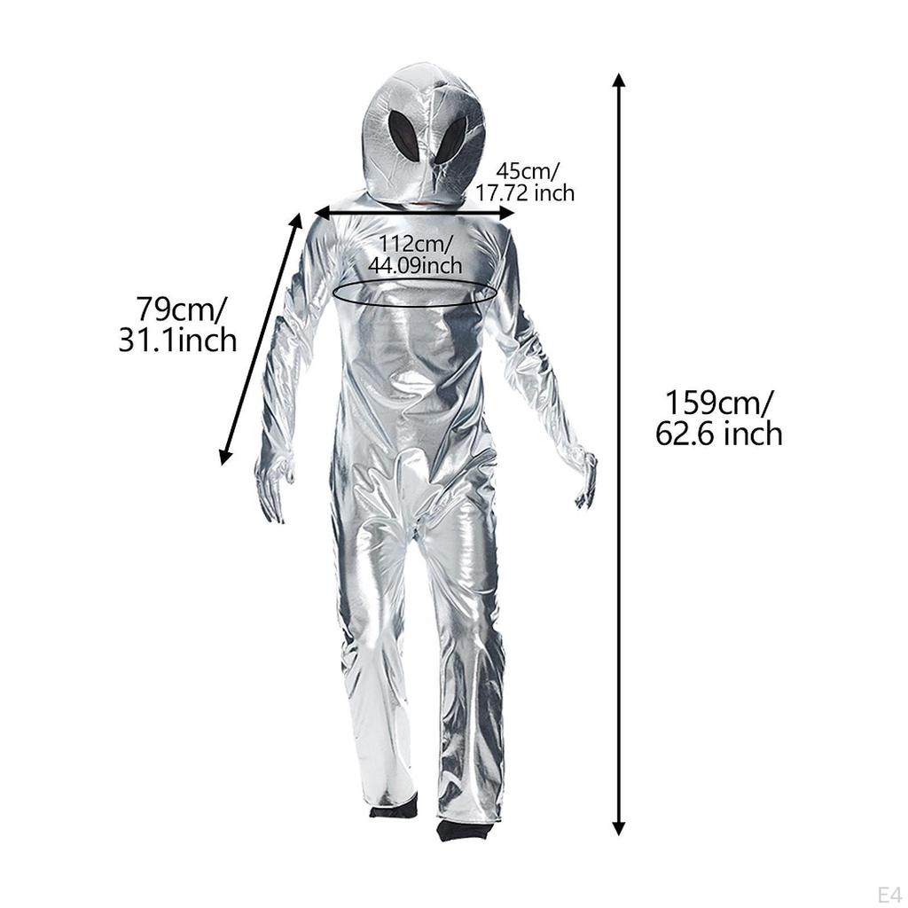 Alien Costume Adult Cosplay Pretend Play Festival Performance