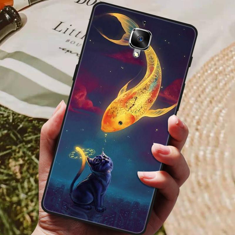 For OnePlus 3T Case Silicon Back Cover Phone Case for OnePlus 3T 3 T Cases Soft bumper coque One Plus 3 OnePlus3 T Fundas TPU