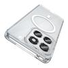 For For Motorola Moto Edge 60 Fusion/Edge 60/Edge 60S Phone Case, Magnetic Shockproof Transparent Cover