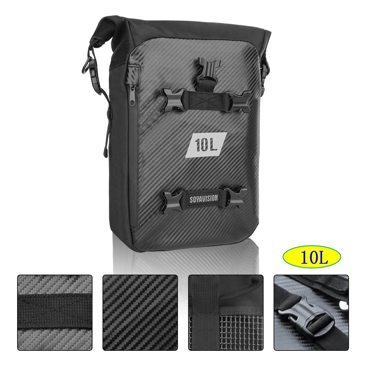 Motorcycle Waterproof Tail Bag Travel Outdoor Dry Luggage Pack Bag 10L 20L 30L Motorbike Luggage Backpack Motorcycle Seat Bags