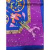 Used HERMS Pierres dOrient Et dOccident (Stones of the East and West) Carre 90 Silk Scarf