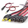5/20Pcs 5.5*2.1mm Male Female Plug 12V DC Power Pigtail Cable Jack for CCTV Camera Connector Tail Extension 24V DC Wire
