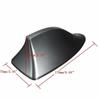Car Shark Fin Antenna FM AM Radio Roof Aerial Signal Receiver Universal Auto Exterior Antenna for Enhanced Reception