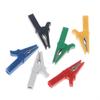 6 Pcs 6 Colors 55mm for Crocodile Clip For 4mm Male Banana Plug Connec