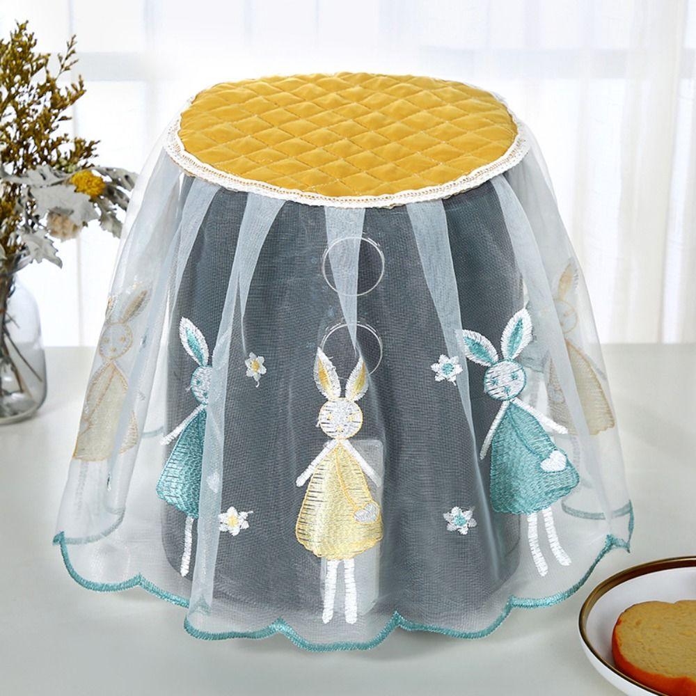 Lace Fabric Air Fryer Dust Cover General Lace Fabric Cover Electric Rice Pot Dust Cover  Kitchen