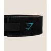 Gymshark Lever Lifting Belt Black Brand Blue I3a5m Bc8k