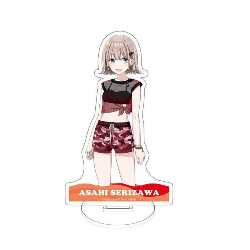 

Idol Master Shining Color, Sakuragi Shino, Fengye Lamp Weaving, Acrylic Standing Brand. Creative Ornament *3PCS