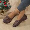 Fashion 2024 New Flats Women's Loafers Fall Shallow Casual Pleated Shoes Trend Comfortable Walking Dress Sandals Soft