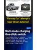 12V 10A Smart Battery Charger for Cars and Motorcycles