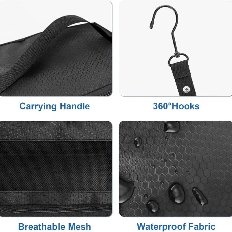 Koffer Organizer Hoge Capaciteit Reis Bagage Organizer Hangende Plank Pakkubus Kast Opvouwbare Hangende Opbergzakken