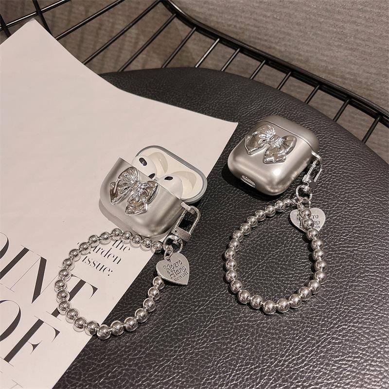 Bow love bracelet for AirPods pro1 generation protective cover 1 generation pro1 apple bluetooth headset case