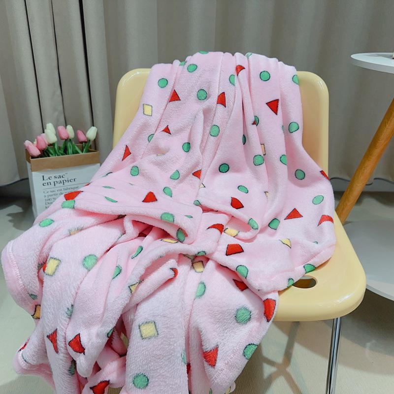 Shining Planet Girl Flannel Blanket | Warm Four Seasons Office Nap Air Conditioning Blanket