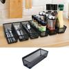 6 Pieces Mesh Silverware Organizer Ventilated Desktop Organizer Kitchen Utensil Storage Box  Office