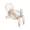 Back of The Head Hair Clip Clip Accessory Large Plastic Hair Clip Three-toothed Hair Clip