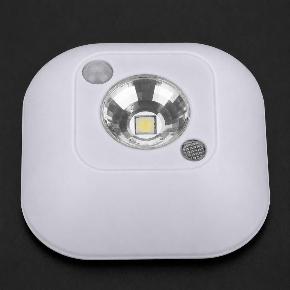 Battery Powered Motion Sensor Night Light Mini Size Cabinet Lamp Wardrobe Light Wardrobe