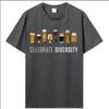 2023 Neu Herren 100% Baumwolle Hip Hop Mode Freizeit Spaß Bierdruck Muster Hohe Qualität Bequemes Top Street Fitness