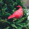 2Pcs Cardinal Clip On Christmas Tree Ornaments Artificial Red Birds Ornament for DIY Christmas Tree