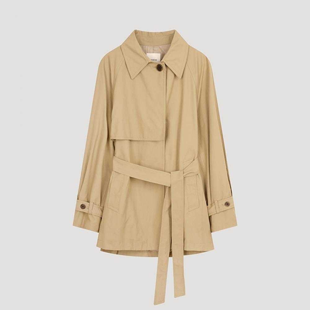 

Она S пропустила поясной пистолет Flap Trench Mccoat Swwbyo32010 Be beige/55
