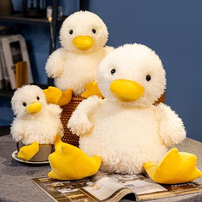 Karikatür Sevimli Ördek Bebek Peluş Oyuncak Yumuşak Ördek Bebek