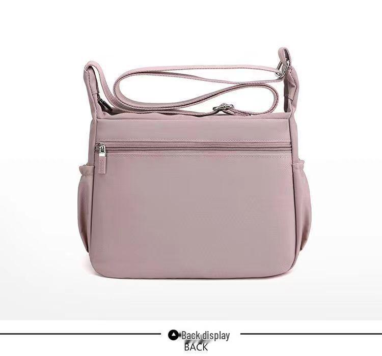 Sac bandoulière en nylon grande capacité pour femmes d'âge mûr: Porte-monnaie multi-compartiments, léger, décontracté, pour affaires et shopping