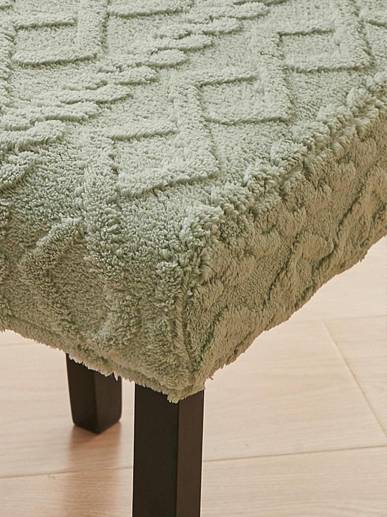 Modern Minimalist Cable Knit Elastic Chair and Stool Cover