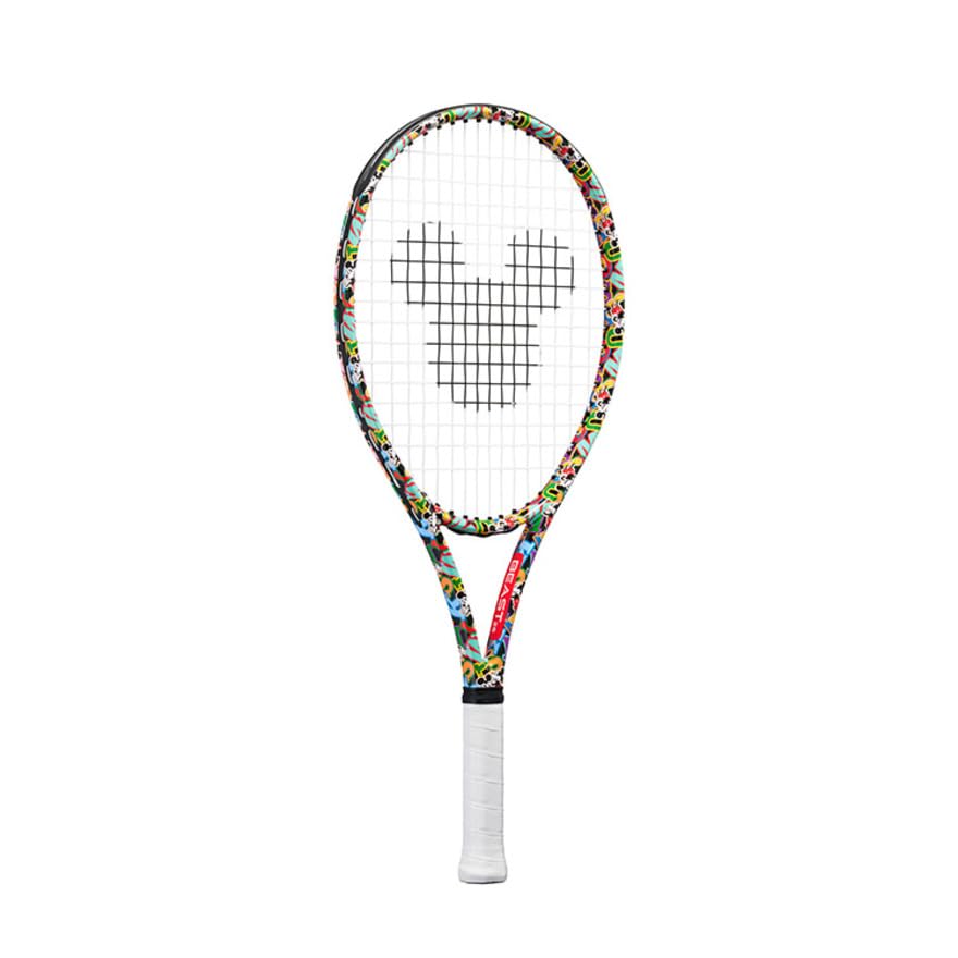 Prince Tennis Junior Disney BEAST Alphabet Mix Racket, Pre-strung, 25, 7TJ214, (398)