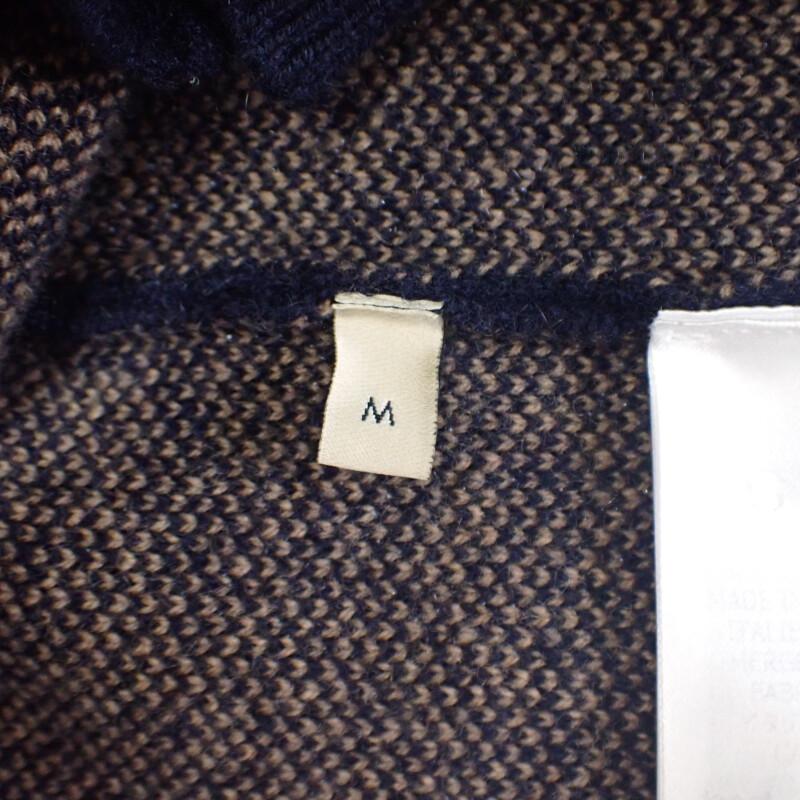 GUCCI  660285_XKB3T_4037 M cardigan Navy cashmere mens