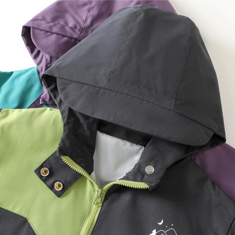 Spring and Autumn New Children's Casual All-match Hooded Jacket