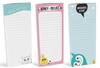 Inkdotpot Pack of 3 Magnetic Fridge To-Do List Notepads- Magnetic Memo Pads For Refrigerator-  (50 Sheets