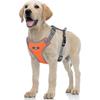 Anti Pull Dog Harness, Breathable Dog Harness Easy To Put On, Reflective Adjustable Dog Vest, Soft Mesh Comfort