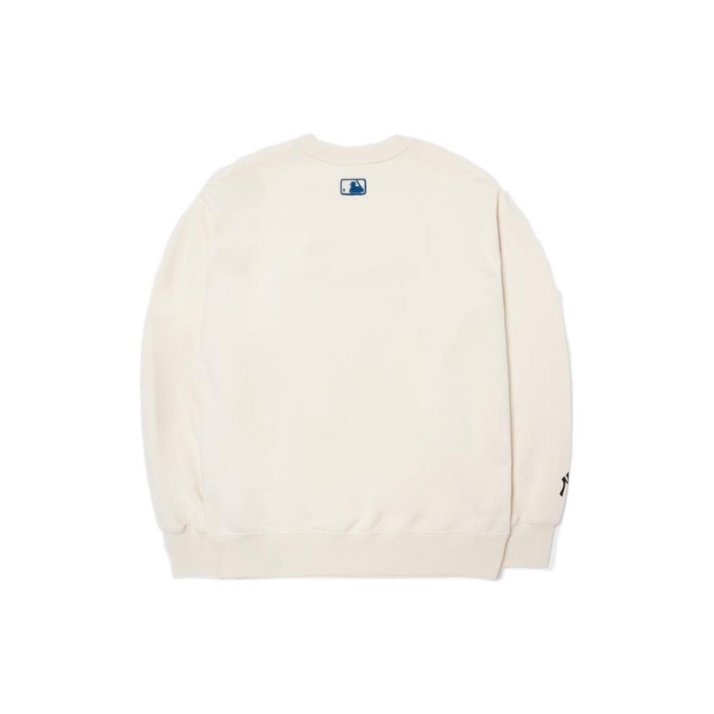 New MLB Sweatshirts Unisex Beige 3AMTL0224-50CRS