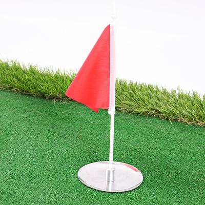 1 Set Golf Hole Cup Easy Installation Detachable Reusable High-impact Flag Precise Backyard Practice Stainless