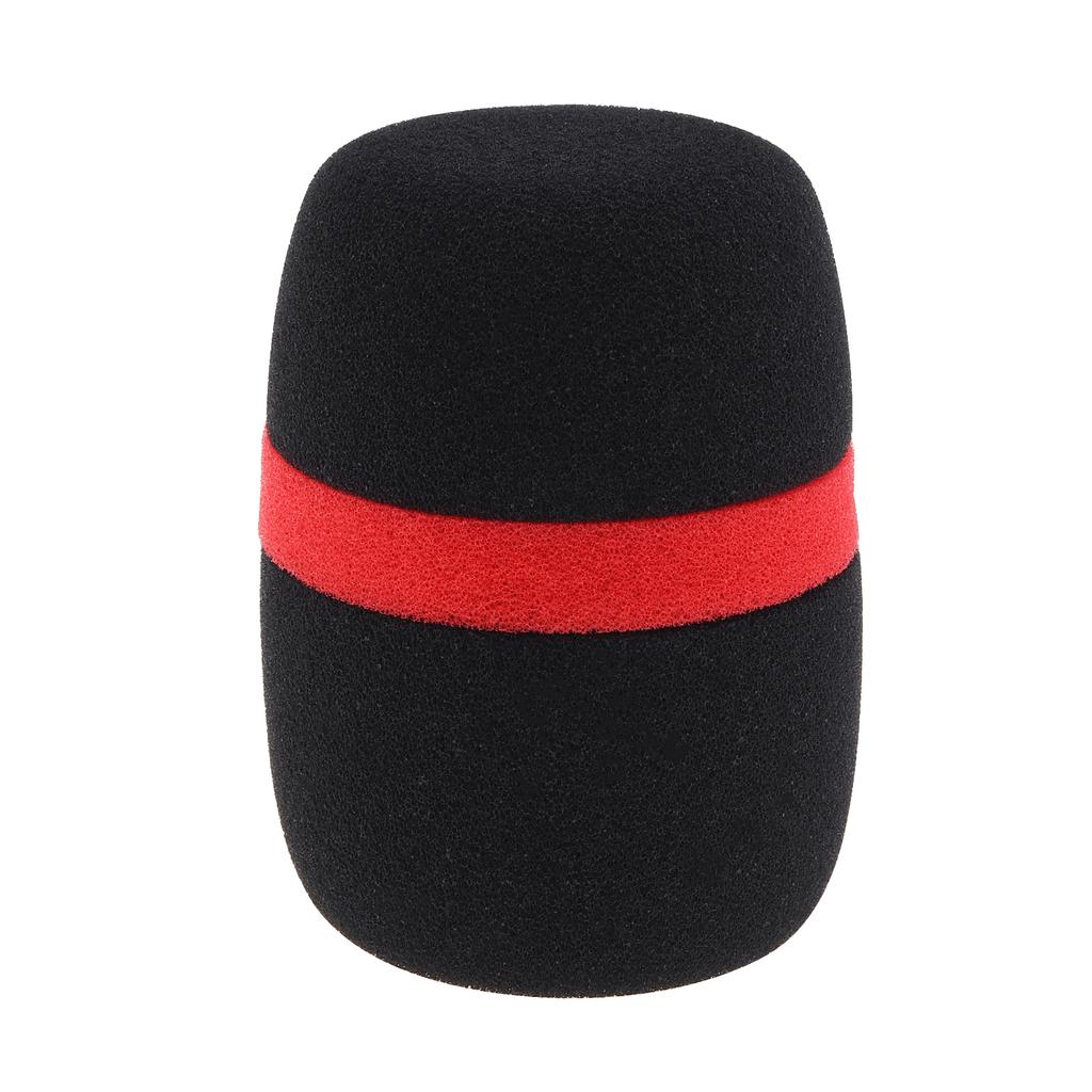 1 Piece High Density Thickened Foam Mic Cover Wear Resistant Protective Sponge Sleeve for KTV Stage Meeting Performance