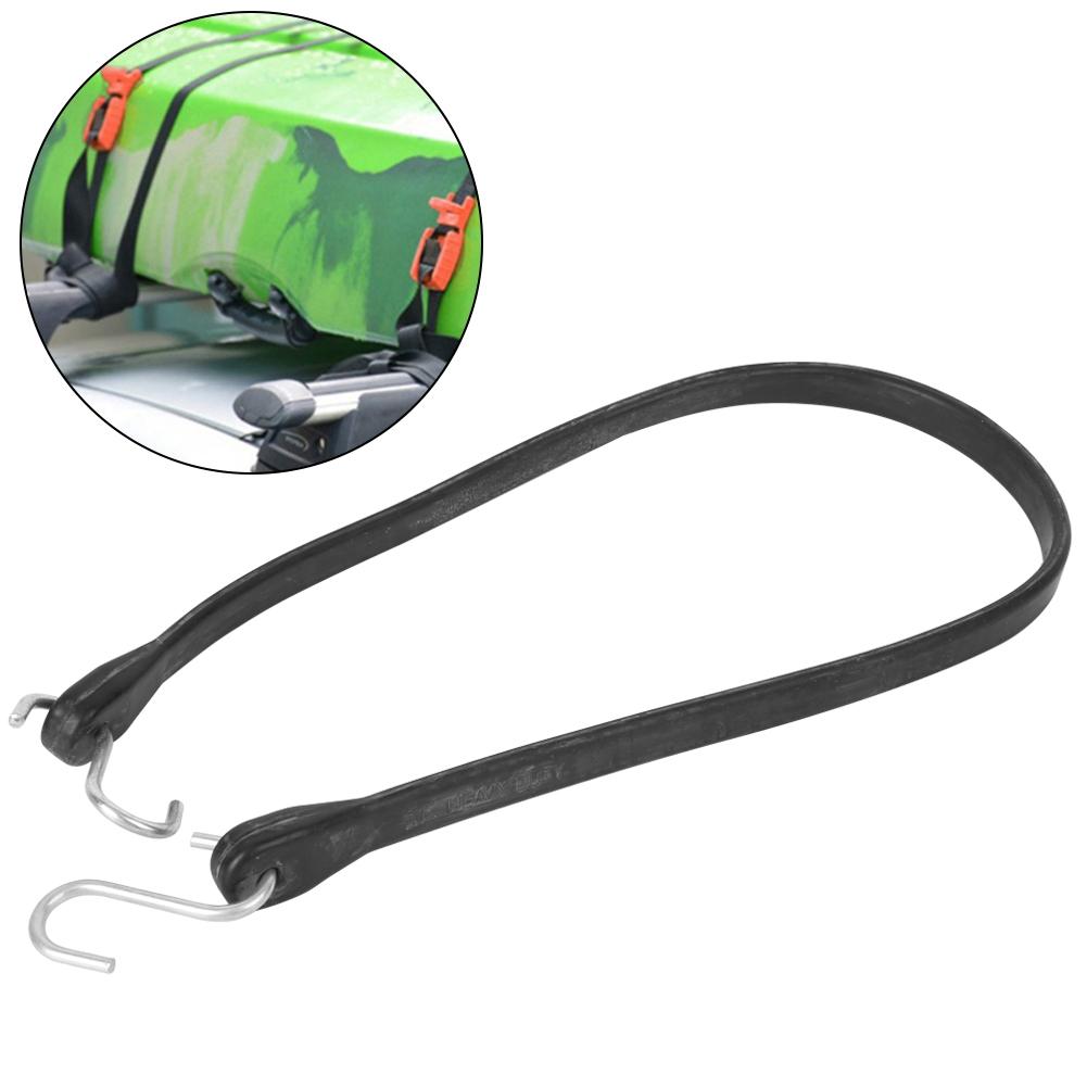 Outdoor Multipurpose Rubber Bundling Belt Fixing Rope Strap for Climbing Camping 31in