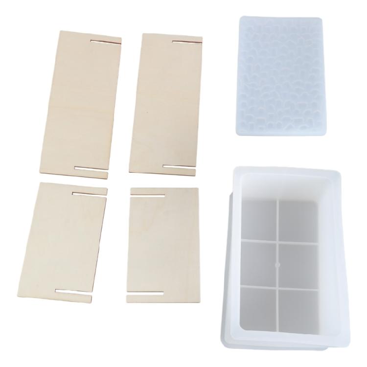 Box Resin Mold Storage Box Resin Molds Silicone Jewelry Box Resin Mold with Lid