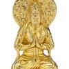 Buddhist Altar Shop Takita Shoten Buddhist Statue: Seishi Bodhisattva (Born in the Year of the Horse) Alloy (6.8cm High x 2.8cm Wide) [Crafted by Keis