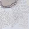 3D Star Heart Shaped Pearls Crystal Stickers Kids DIY Self Adhesive Jewel Crafts Sparkly Rhinestone Stationery Stickers Girls  