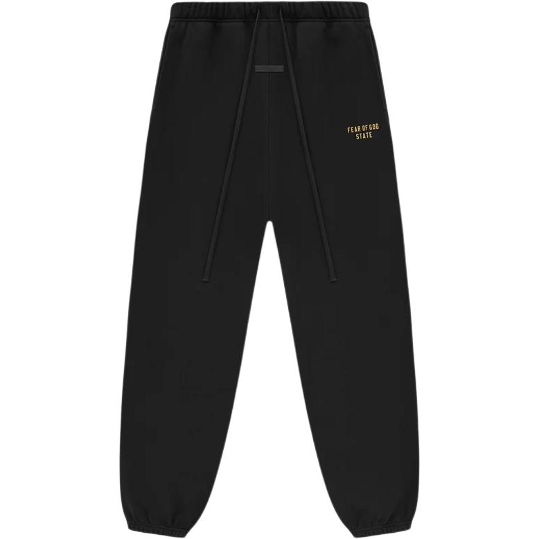 Fear of God Essentials Fleece Sweatpant Black Women Bottoms 130BT245160FW