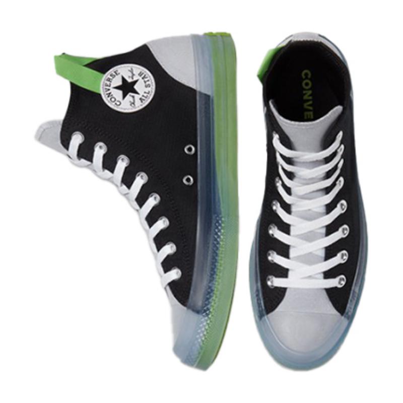 Converse Chuck Taylor All Star Cx Versatile Trendy High-Top Canvas Shoes Unisex Black & Green