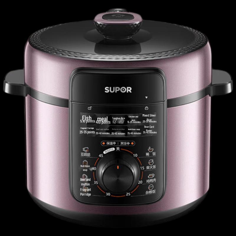 SUPOR 5L Multi-functional Electric Pressure Cooker CN plug (adapter included)