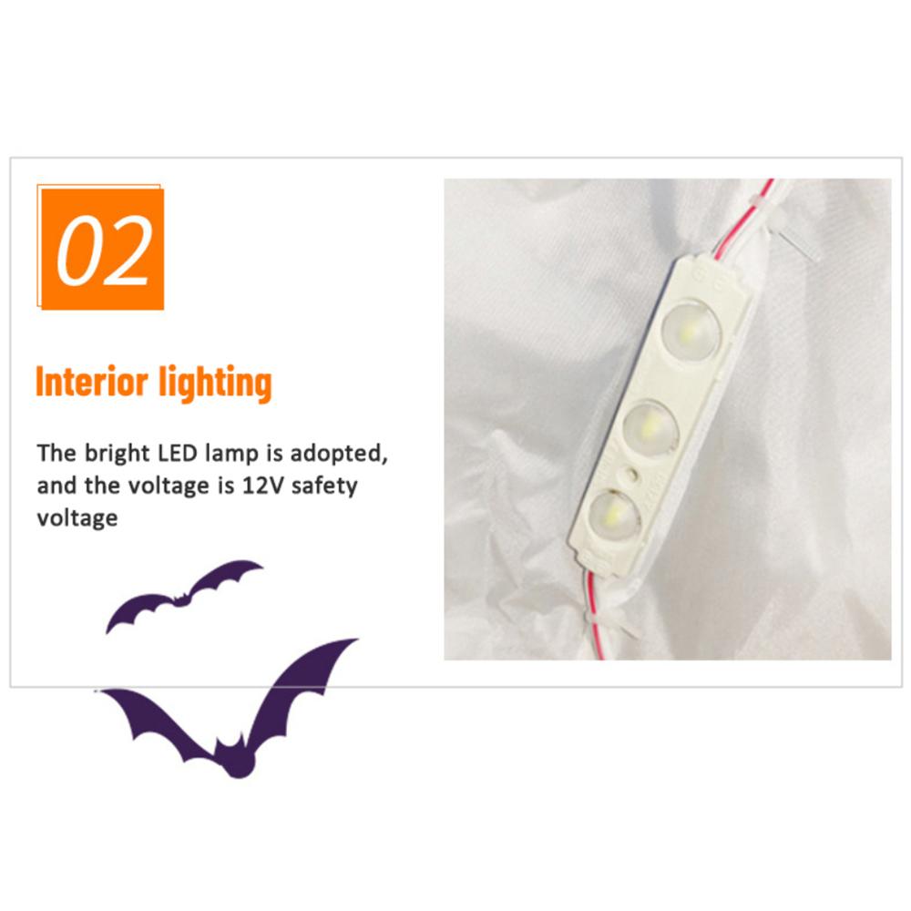 120cm Happy Easter Bunmy Outdoor Inflatable Easter Decoration 2023 Blue Cute Inflatable Rabbit With Led Lights For Garden Yard