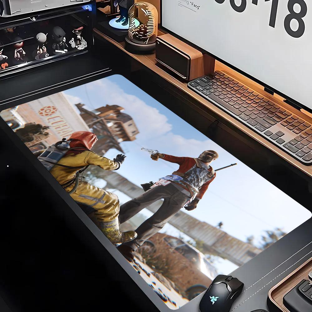 Spiel Rust Mauspade Computer-Mauspad PC-Gamer-Mausmatte Laptop XXL 900x400mm Gummi-Maus-Teppich Tastaturmatte