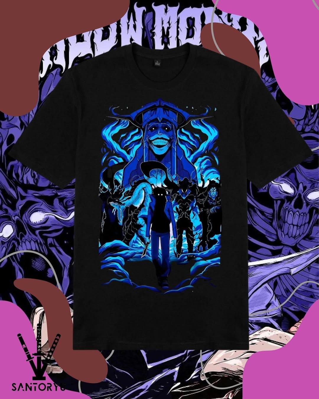 

Hot Anime Solo Leveling Print T-shirts Men Women Summer T-shirts Oversized Y2k Cotton Short Sleeves Male T-shirt Comfortable Tee 4XL