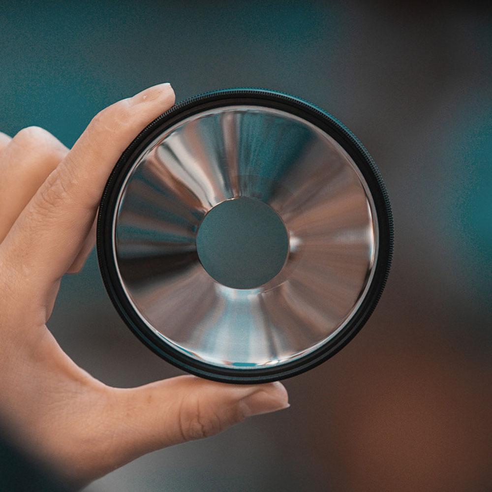 77mm Vortex Special Effects Lens City Movie Swirl Blackhole Video Filter Photographic Camera Accessories