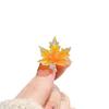 Elegant Maple Leaf Brooch - Anti-Exposure Pin for Women's Suit