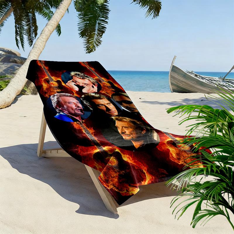 Rock Star Energy Stage Beach Towel Outdoor Camping Beach Quick-drying Swim Towel Absorbent Bath Towel Outdoor Pool Towel Outdoor Picnic Beach Mat
