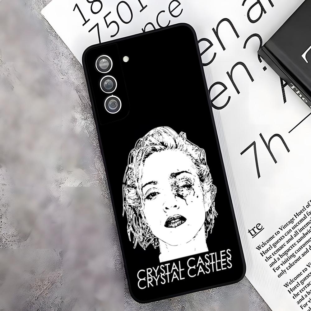 Band Crystal Castle Phone Case For Samsung S26 S25 Edge S24 S23 S22 S21 S20 Ultra Plus Fe Galaxy A54 A53 A34 A25 A16 Cover