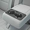 For 2019-2024 Dodge RAM 1500 Carbon Fiber Rear Armrest Box Cup Holder Cover Trim