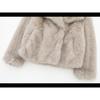 Women's Winter Fashion Artificial Fur Coat - European & American Style D69352